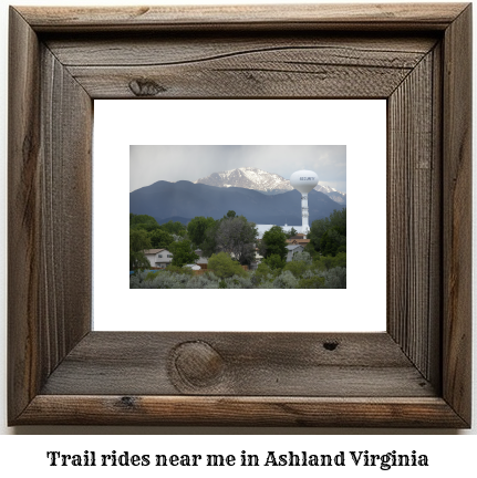 trail rides near me in Ashland, Virginia